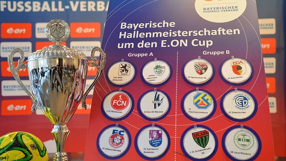 Die Gruppen der Bayerischen U15-Hallenmeisterschaft stehen fest. F: BFV