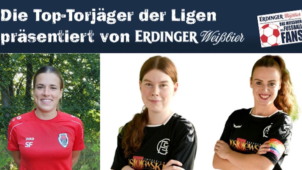 Sandra Funkenhauser liegt vor Emily Grimes und Lisa Maier.