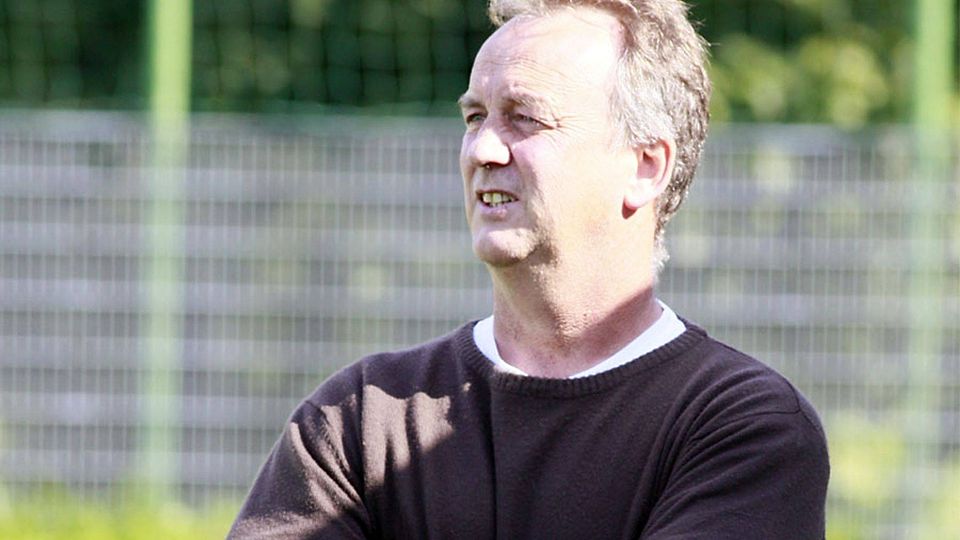 Karl Bühler steht beim SC Untere Zusam nach viereinhalb Jahren Abstinenz wieder an der Außenlinie als Trainer. 	F.: Roland Stoll