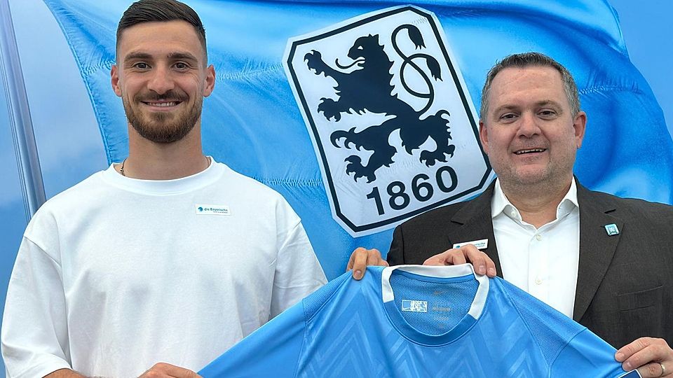 Noch ein Angreifer für den TSV 1860 München: Maximilian Wolfram (27) vom SC Verl.