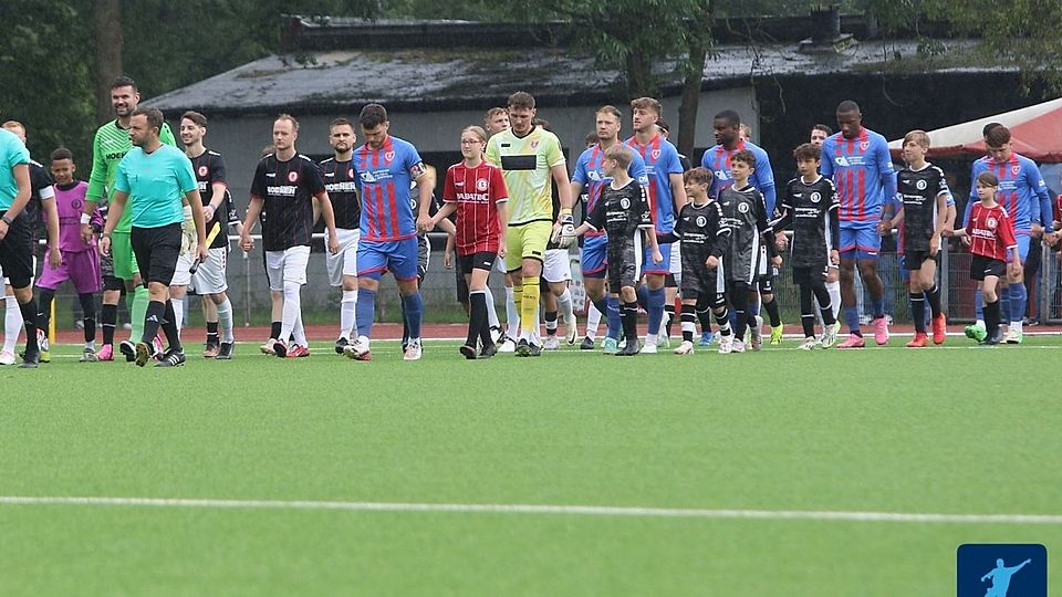 Die Startelf des KFC Uerdingen gegen den VfL Tönisberg. 