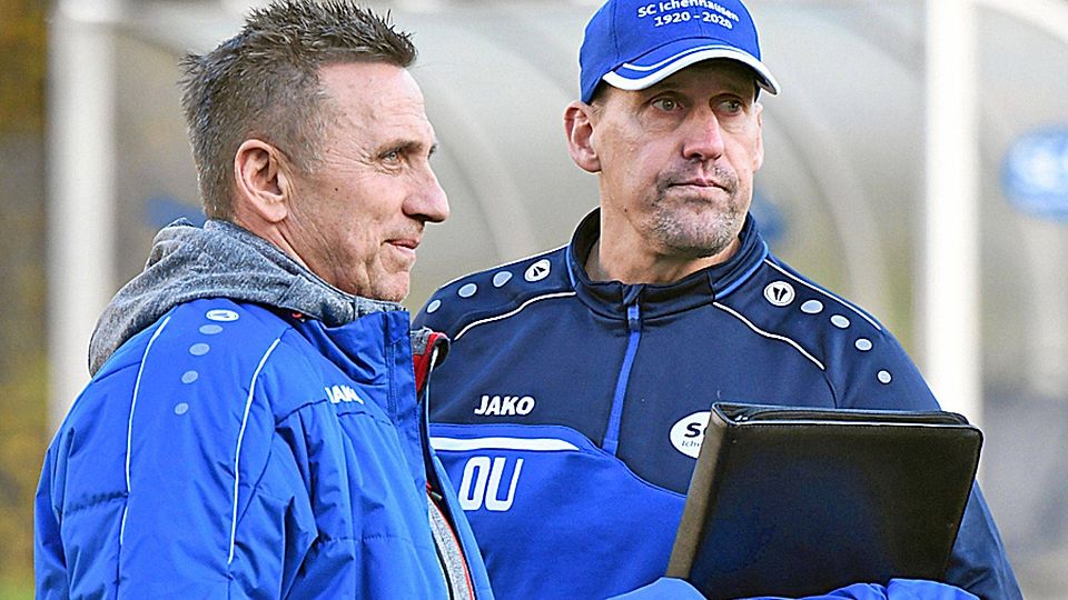 Die Herbstrunde lief nicht nach Plan für den SC Ichenhausen. Die Mienen von Sportleiter Rudi Schiller und Trainer Oliver Unsöld nach dem 1:1 gegen den SV Egg sagen alles.