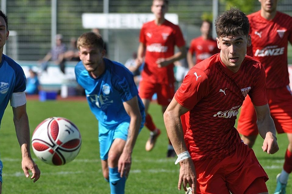 Lennard Schweder traf erneut für den SV Bruckmühl.