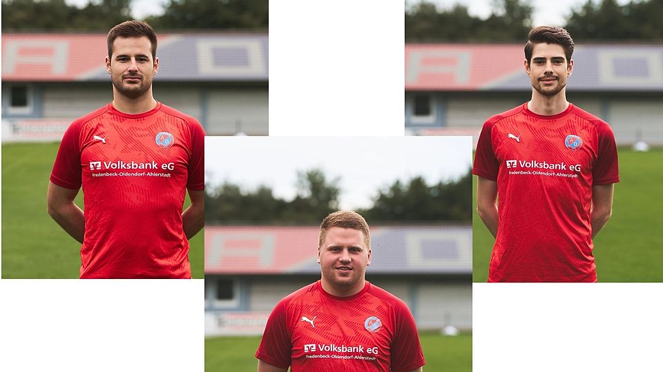 Die Dauerbrenner der letzten Saison: Marco Kolberg (29 Spiele), Jan Marek Grube (26) und Leon Suhr (25).  