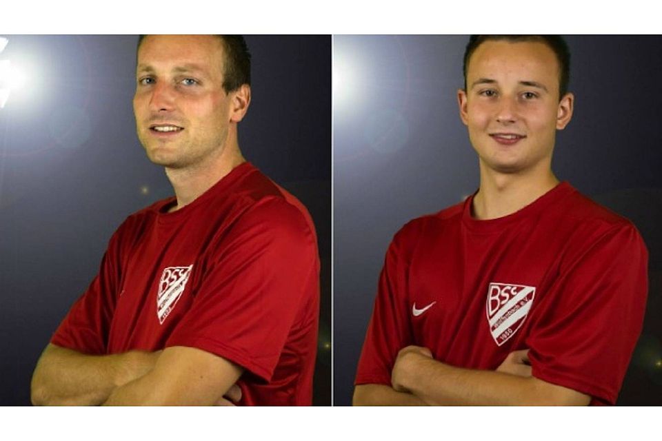 Andreas Nigl (links) und Alexander Schwendner werden für Woffenbach in der Kreisliga verantwortlich sein. F: BSC