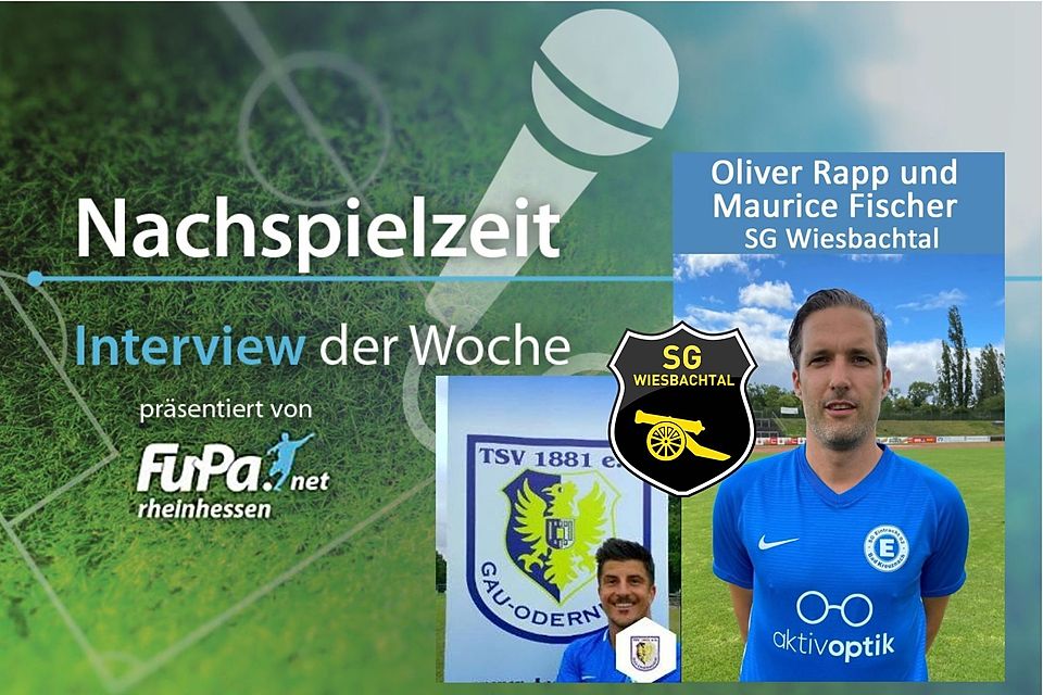 Mit Oliver Rapp (rechts) und Maurice Fischer geht die SG Wiesbachtal definitiv auch in die neue Saison.