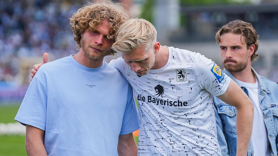 Die Verträge von Jesper Verlaat (li.) und Raphael Schifferl (re.) wurden vom TSV 1860 München nicht verlängert. Für die Regionalliga hätte man sie aber bestimmt gerne behalten.