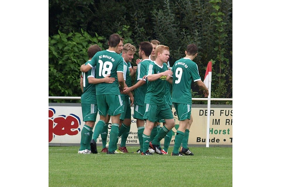 Der SC Melle 03 ist als einziges Team in der Landesliga noch ungeschlagen Archivbild:  Detlev Drobeck
