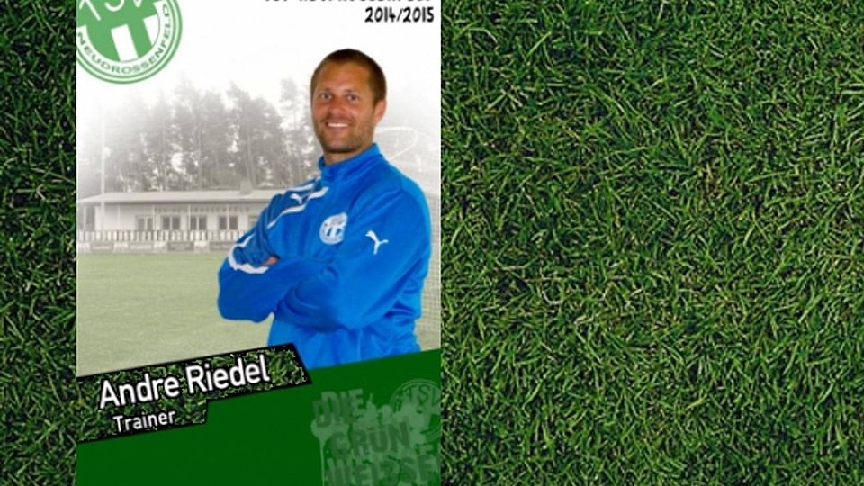 Andre Riedel ist auch nächstes Jahr Coach der Neudrossenfelder Reserve