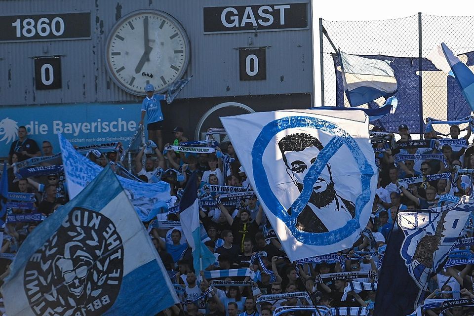 Dunkle Wolken über Giesing: Die Diskussion um eine Flagge und freie Meinungsäußerung führt beim TSV 1860 München zu großem Streit - auch zwischen den Fans.