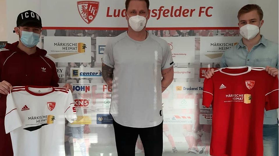Timo Doman und Patrick Lux verstärken das Team vom Ludwigsfelder FC.
