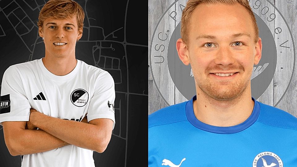 Tjark Höpfner (l.) schließt sich USC Paloma an, Luca Albrecht geht.