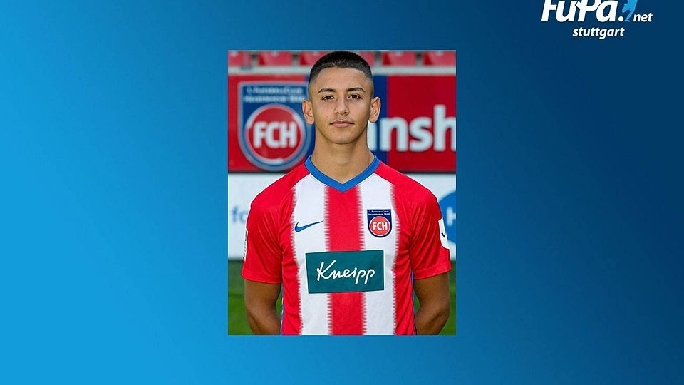 Kevin Sessa aus Fellbach (links) ist seit dem Sommer 2017 beim 1. FC Heidenheim.