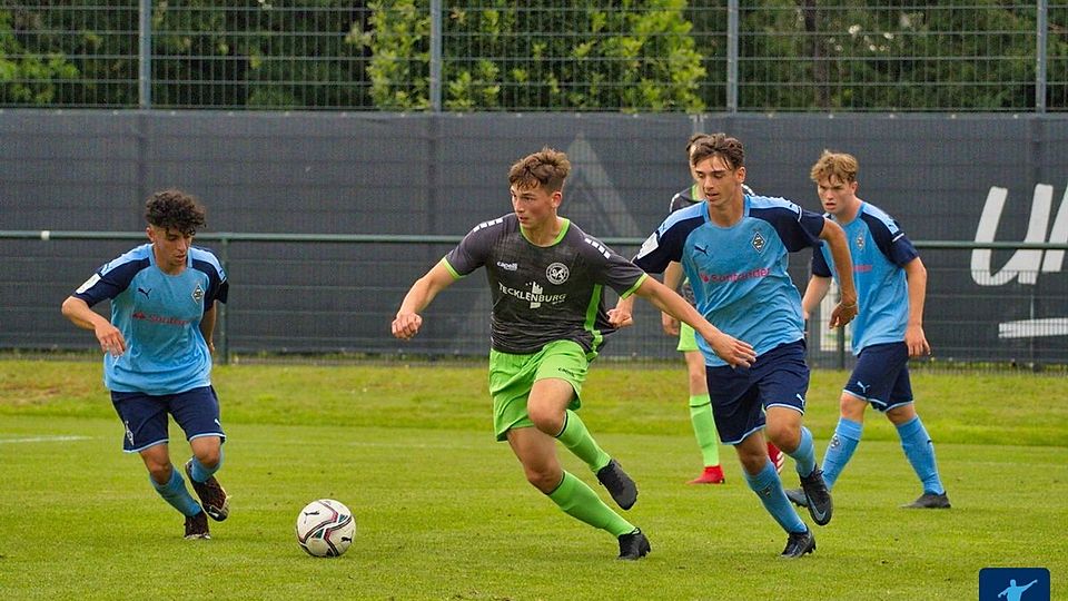 Der SV Straelen II zeigte gegen die U19-Bundesliga-Mannschaft von Gladbach eine gute Leistung. 
