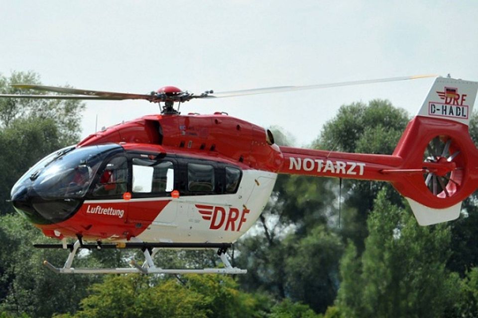Der Notarzt kam der Helikopter nach Biburg.  Foto: Archiv