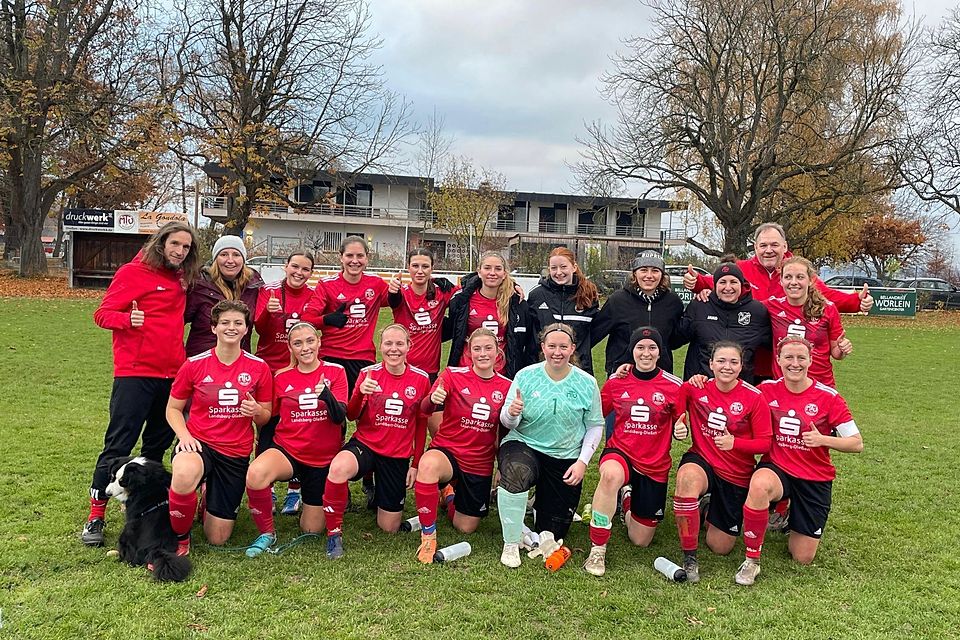 Zufrieden mit einem Punktgewinn: die Mädels vom MTV Diessen