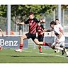 Der 16 Jahre alte Alexander Staff aus Dieburg ist einer der sechs Juniorennationalspieler von Eintracht Frankfurt. (Archivbild)	Foto: IMAGO/Sportfoto Rudel