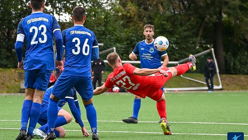 Artistische Einlagen haben Schiefbahn nicht geholfen. 