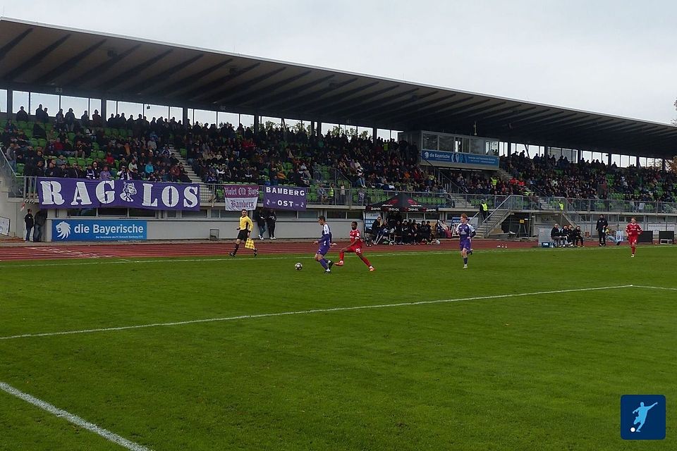 Der FC Eintracht Bamberg kann sein Heimspiel am Dienstag gegen den FC Augsburg II nicht im heimischen Fuchs-Park-Stadion austragen. 
