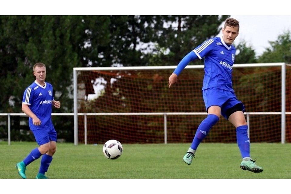 Leuna musste sich Ostrau geschlagen geben. F: Schulze