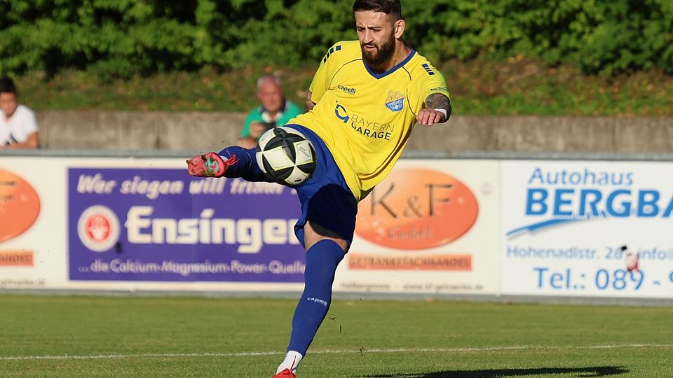 Für „Kubi“ kein Spiel wie jedes andere: Kubilay Celik kam vor der Saison vom SV Heimstetten nach Pipinsried.