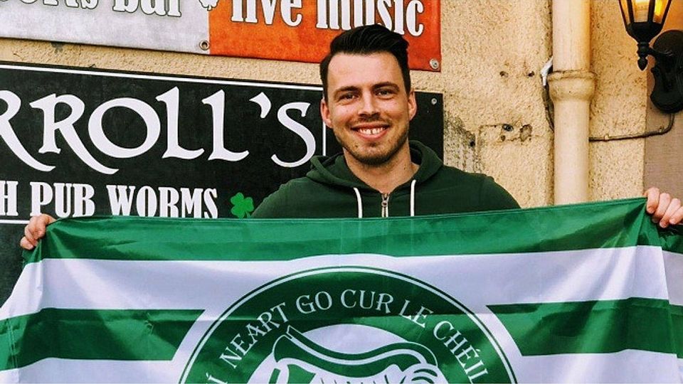 Benjamin Maas freut sich auf sein Traineramt beim Celtic Worms FC. 	Foto: Celtic/Stenner