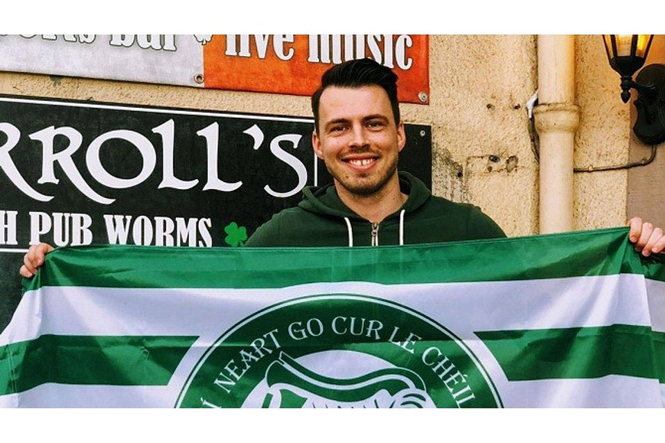 Benjamin Maas freut sich auf sein Traineramt beim Celtic Worms FC. 	Foto: Celtic/Stenner
