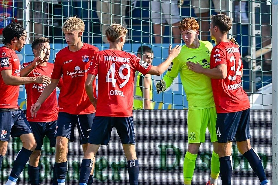 Konstantin Heide ist seit Saisonbeginn bei der SpVgg Unterhaching gesetzt.