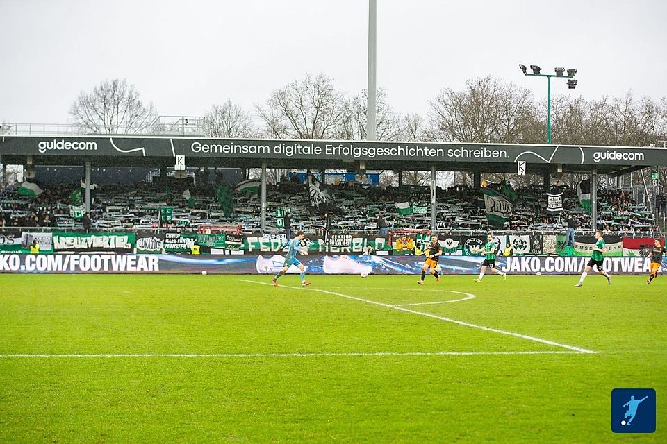 Bis zur Saison 2027/28 soll die Sanierung des LVM-Preußenstadions abgeschlossen sein. Bis zur Saison 2027/28 soll die Sanierung des LVM-Preußenstadions abgeschlossen sein.