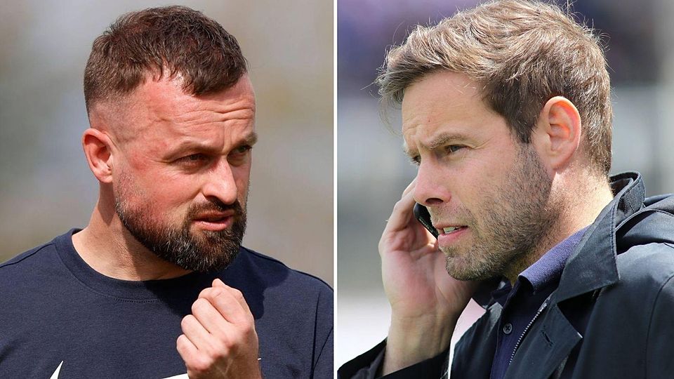 „Wir würden gerne mit ihm weiterarbeiten“, sagte Dr. Christian Werner über Felix Hirschnagl (l.), dessen Vertrag beim TSV 1860 München aus läuft.