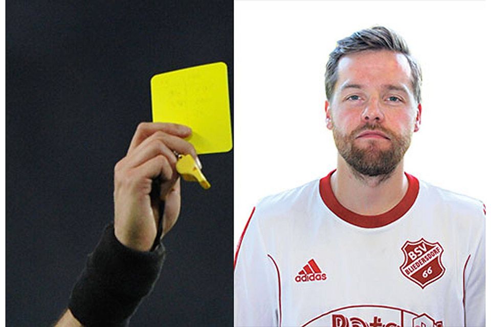 Er ist der Erste: Alexander Schulz, TAGEBLATT-Volontär und in den Diensten des SV Bliedersdorf, ist nach fünf Gelben Karten gesperrt.