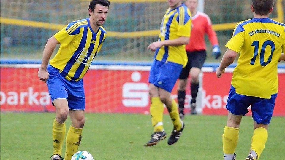 Klaus Herrmann, hier im Trikot der TSG Weiherhammer, kehrt nach Etzenricht zurück.