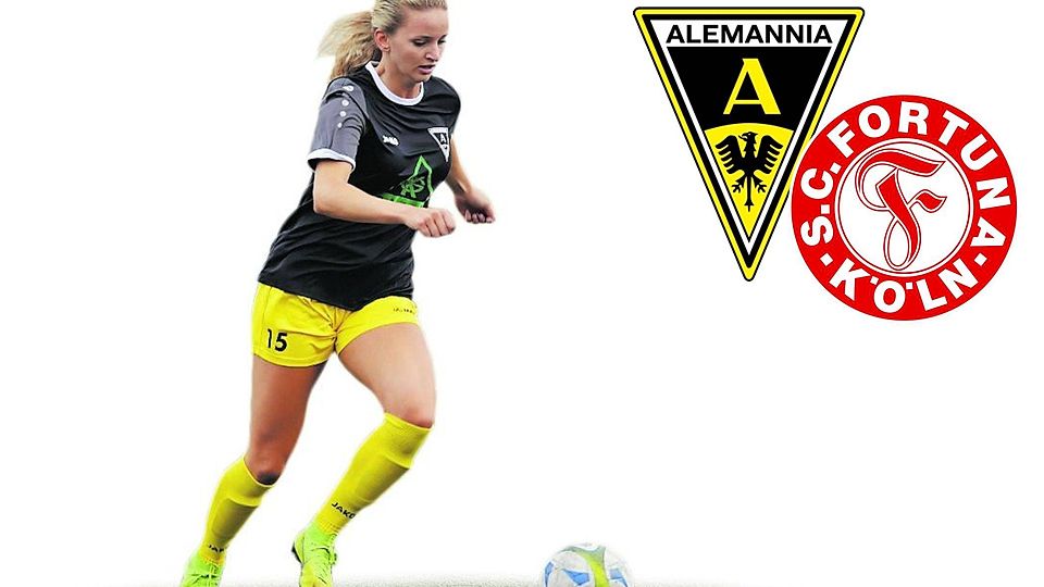 Will mit Alemannia Aachen das FVMPokalfinale gewinnen: Alexandra Busch.