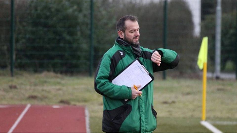 Zeit für den Rückrundenstart: Hastes Trainer Milorad Stojnic. F: Marcus Fischer