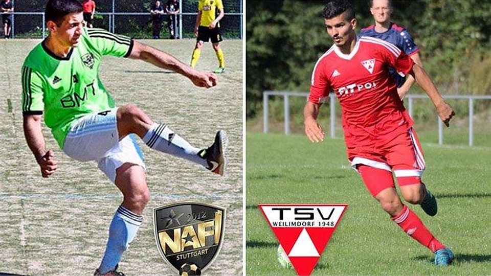 Fehlen ihren Teams am Wochenende: Erdinc Bozoglu/N.A.F.I. Stuttgart (links) und Samir Genc/TSV Weilimdorf (rechts). Fotos: Günter Bergmann, Archiv Frey
