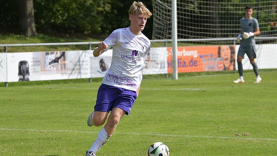Moritz Krogmann wechselt aus der Jugend des TSV Kareth-Lappersdorf zum ASV Burglengenfeld.