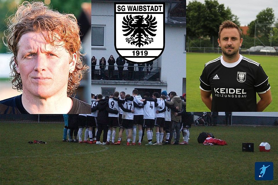 Michael Keitel (l.) und Denis Schwager bleiben der SG Waibstadt erhalten.