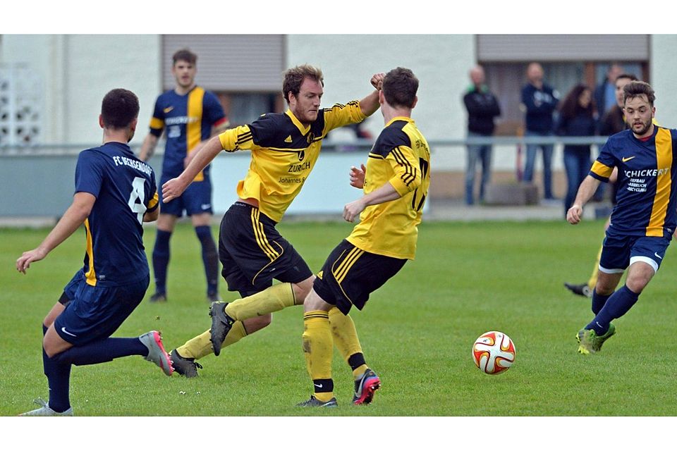 Großenseebach (gelb) will besser abschneiden als in der vergangenen Saison. F: Linke