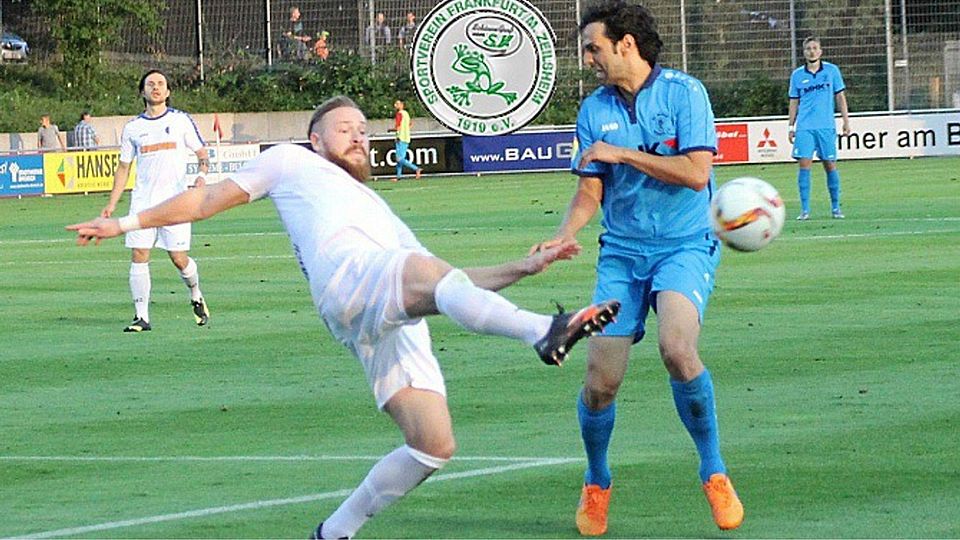 Wird in Zukunft die Bälle für den SV Zeilsheim klären - Mirko Dimter (links). Archivfoto: Heydecke.