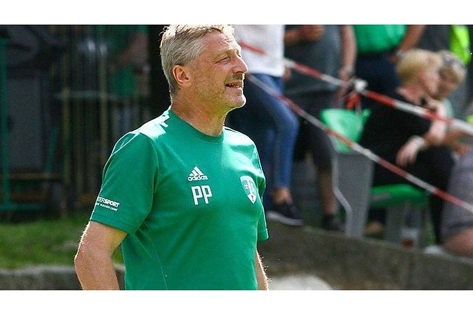 Döberns Trainer Peter Prohaska. F: Bock