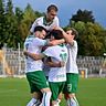 Und wieder jubeln die Jungs vom VfB Eichstätt: Mit einem knappen, am Ende jedoch verdienten 1:0-Sieg setzten sich die Altmühltaler gegen die Profireserve der SpVgg Greuther Fürth durch.