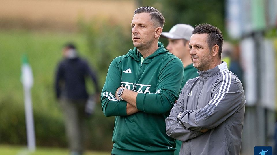 Martin Kreß (li.) und Erich Hagengruber haben bei der SpVgg Ruhmannsfelden das Handtuch geworfen