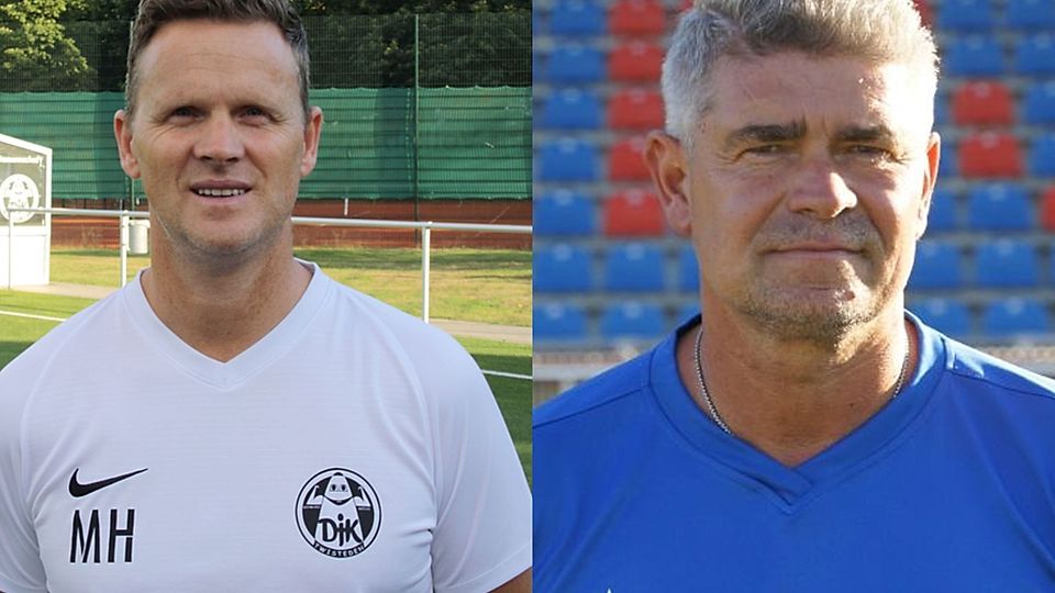Zufriedene Trainer: Markus Hierling (l.) und Marco Schacht. 