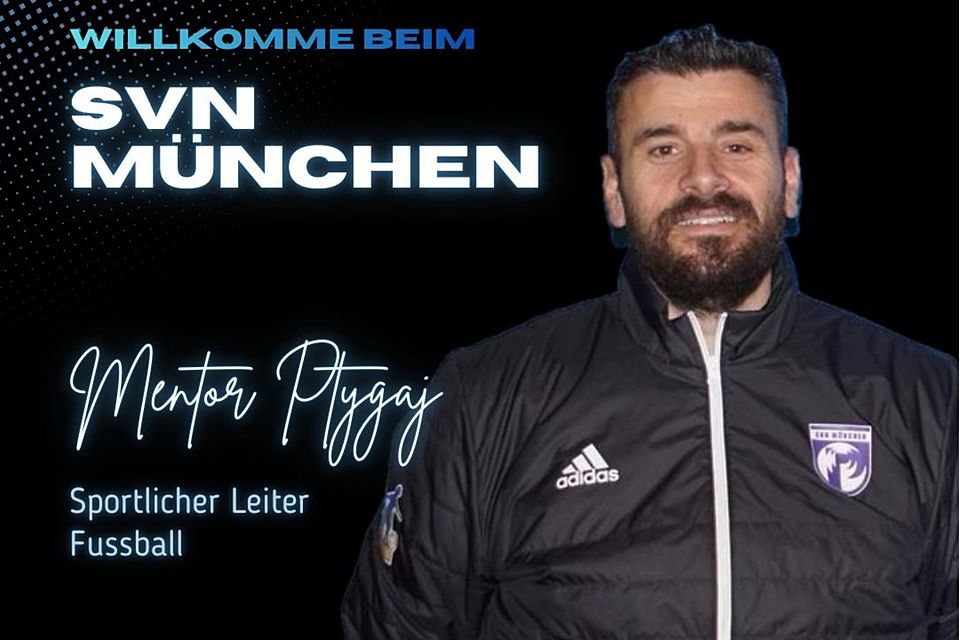 Unterstütz ab sofort Bernd Klemm beim SVN München: Mentor Ptygaj.