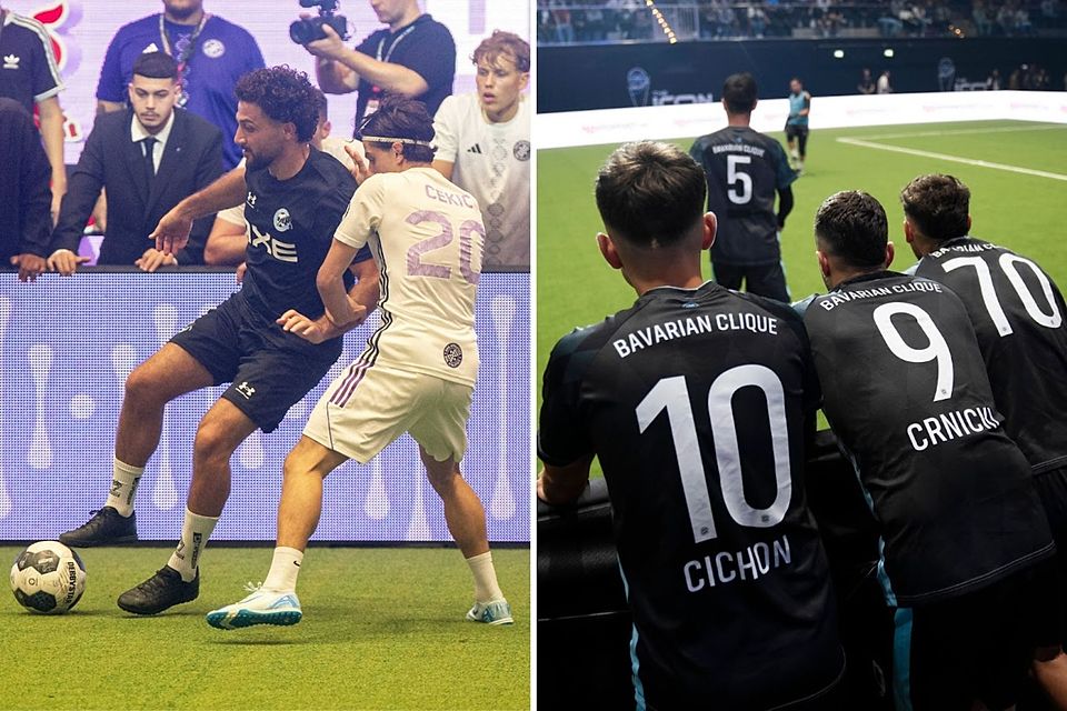 Amar Cekic, Mateusz Cichon und Mario Crnicki laufen in der Icon League auf. Amar Cekic, Mateusz Cichon und Mario Crnicki laufen in der Icon League auf.