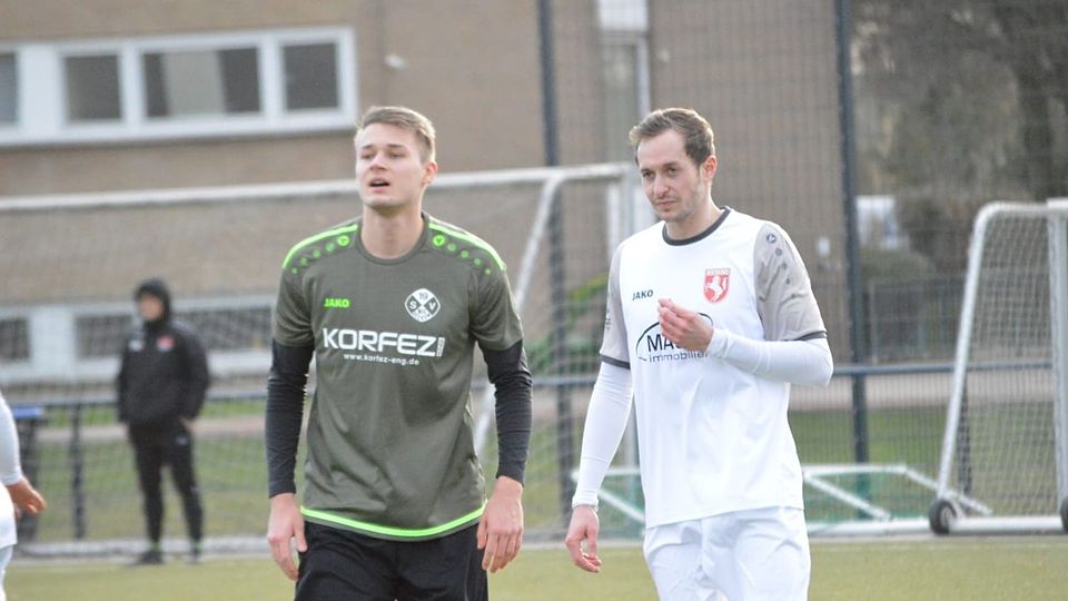Wöstmann (links) lief noch am vergangenen Wochenende gegen die Reserve der HSV auf. Beim 2:1-Sieg erzielte der Stürmer den wichtigen Ausgleich kurz nach der Pause.