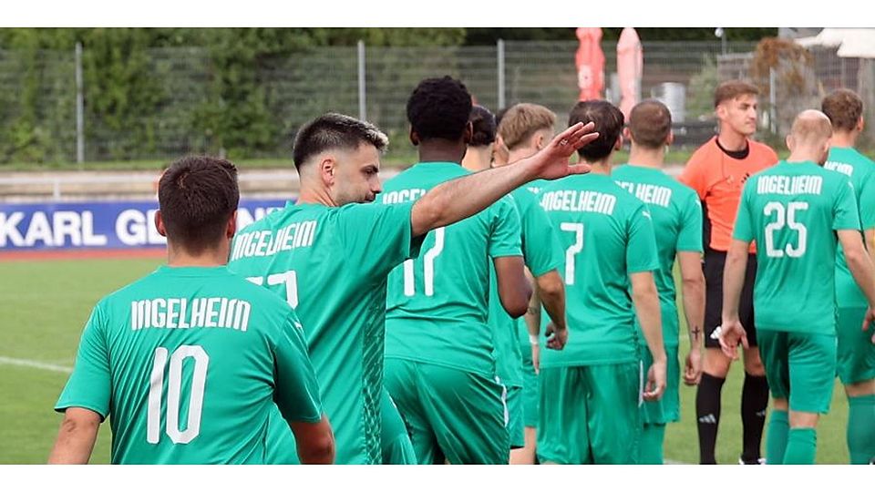 Der winkende Francesco Teodonno hatte gute Erinnerungen an das Hinrundenspiel gegen Grünstadt. Er markierte seinerzeit den Ausgleichstreffer.	Archivfoto: Mario Luge
