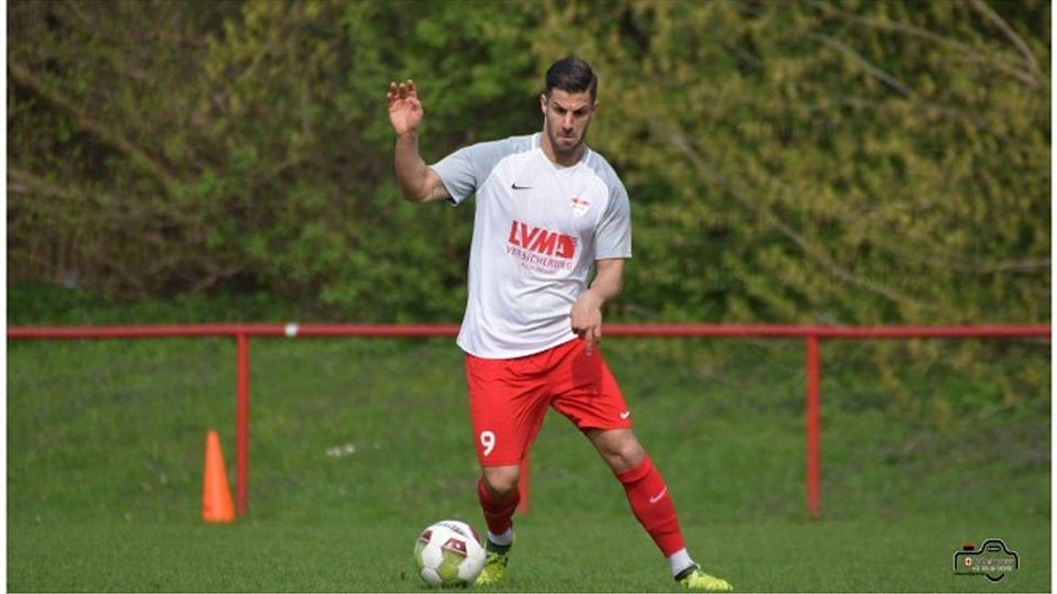 Hassan Salhab, erst in der 62. Minute eignewechselt, sorgte für die Entscheidung gegen den VfB Hermsdorf. F: Mehmet Dedeoglu "dedepress"