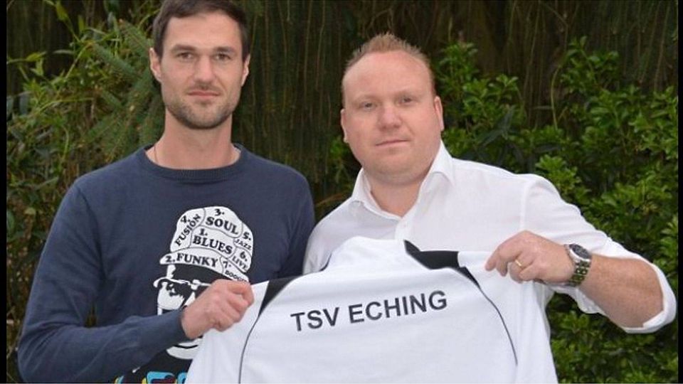 Daniel Steinacher (li.) und Gerhard Lösch zieht es zum TSV Eching  Foto:TSV