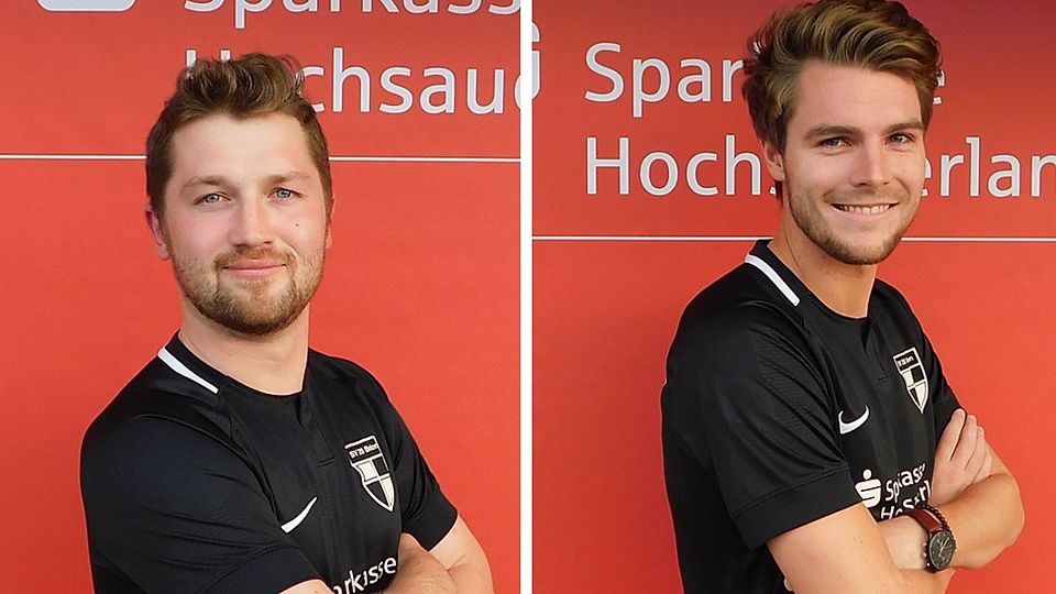 Brüne (links) und Rummel bringen die Saison beim SV Brilon als Trainerduo zu Ende.